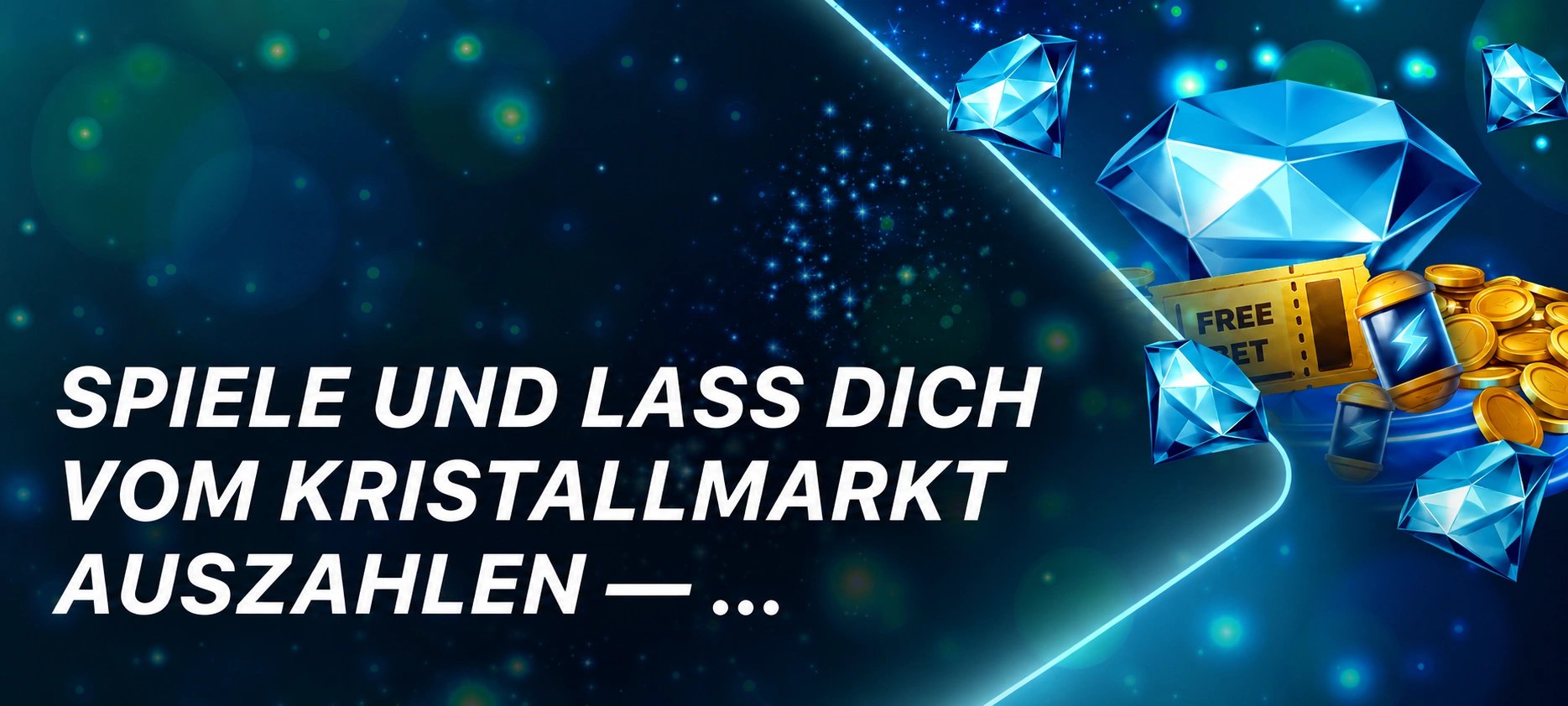 Crystal Market als Belohnungssystem